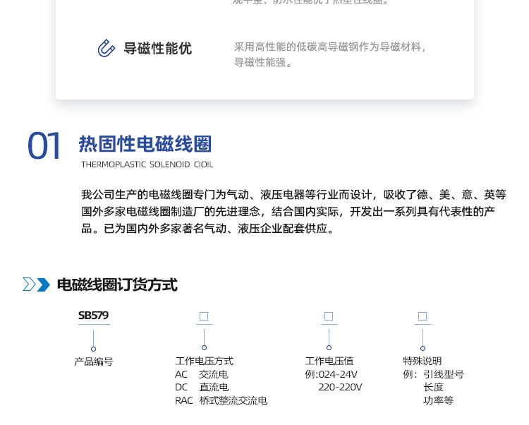 SB579/AU4V210系列热固线圈
