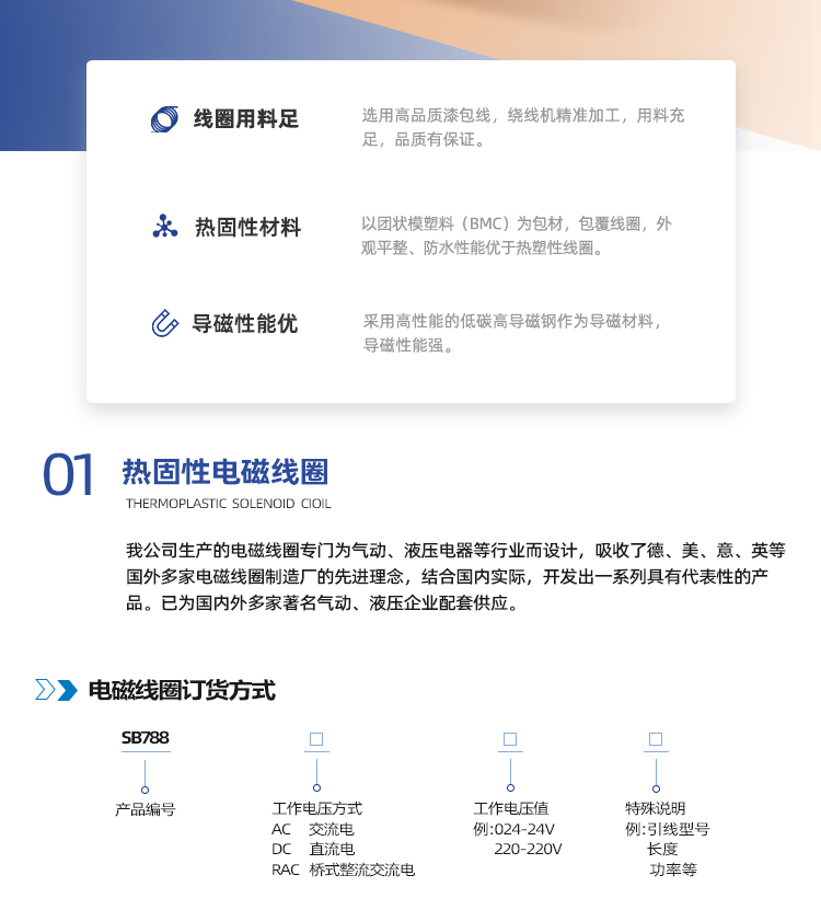 SB788系列热固线圈