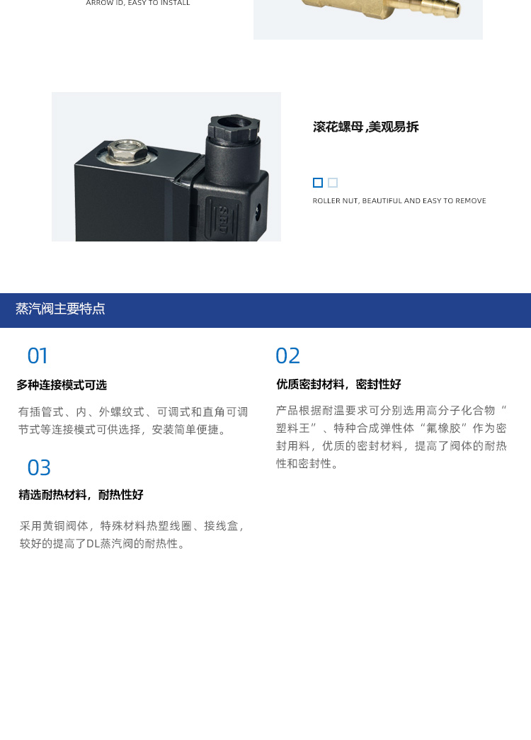 DL-6A二位二通蒸汽阀
