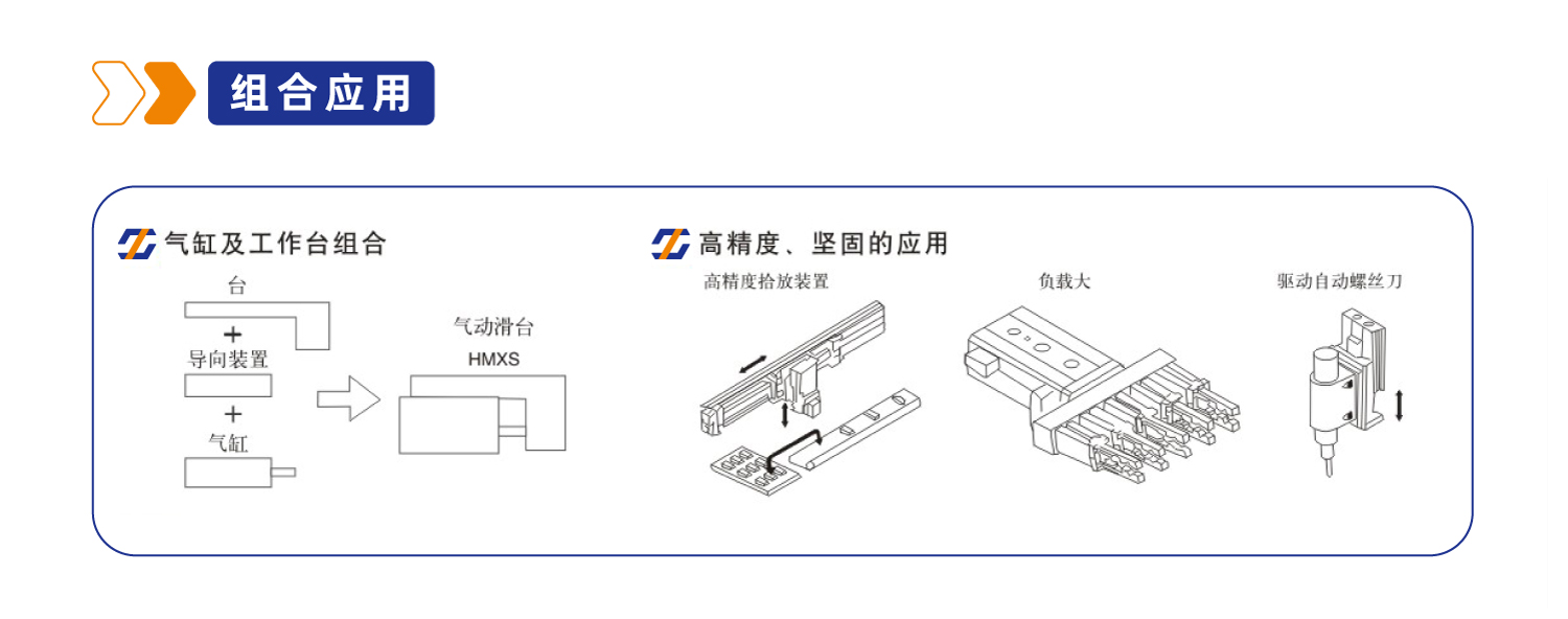 MXS系列双缸型滑台气缸