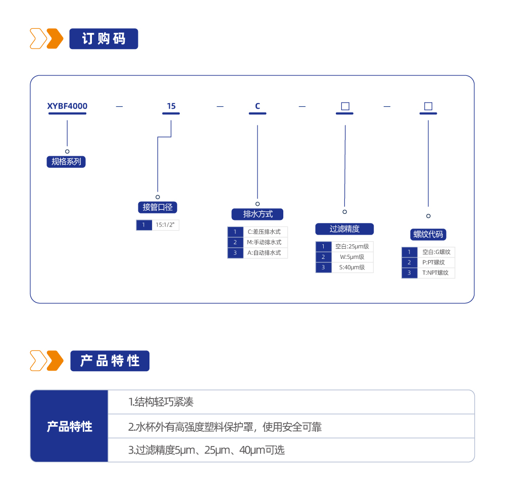 XYBF4000 过滤器