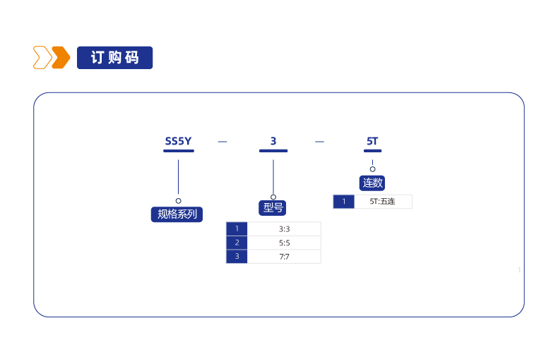 SS5Y系列汇流板