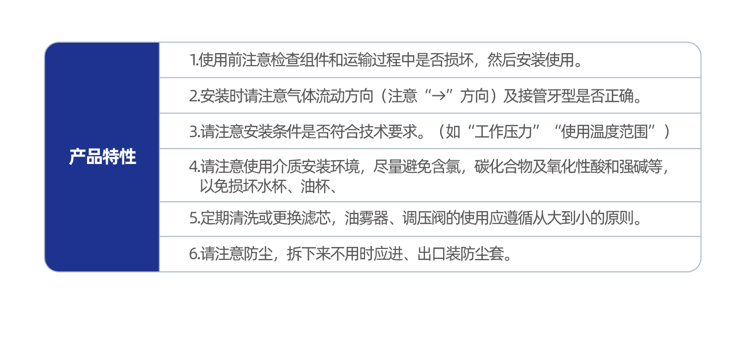 气源处理元件XYBC4000三联件