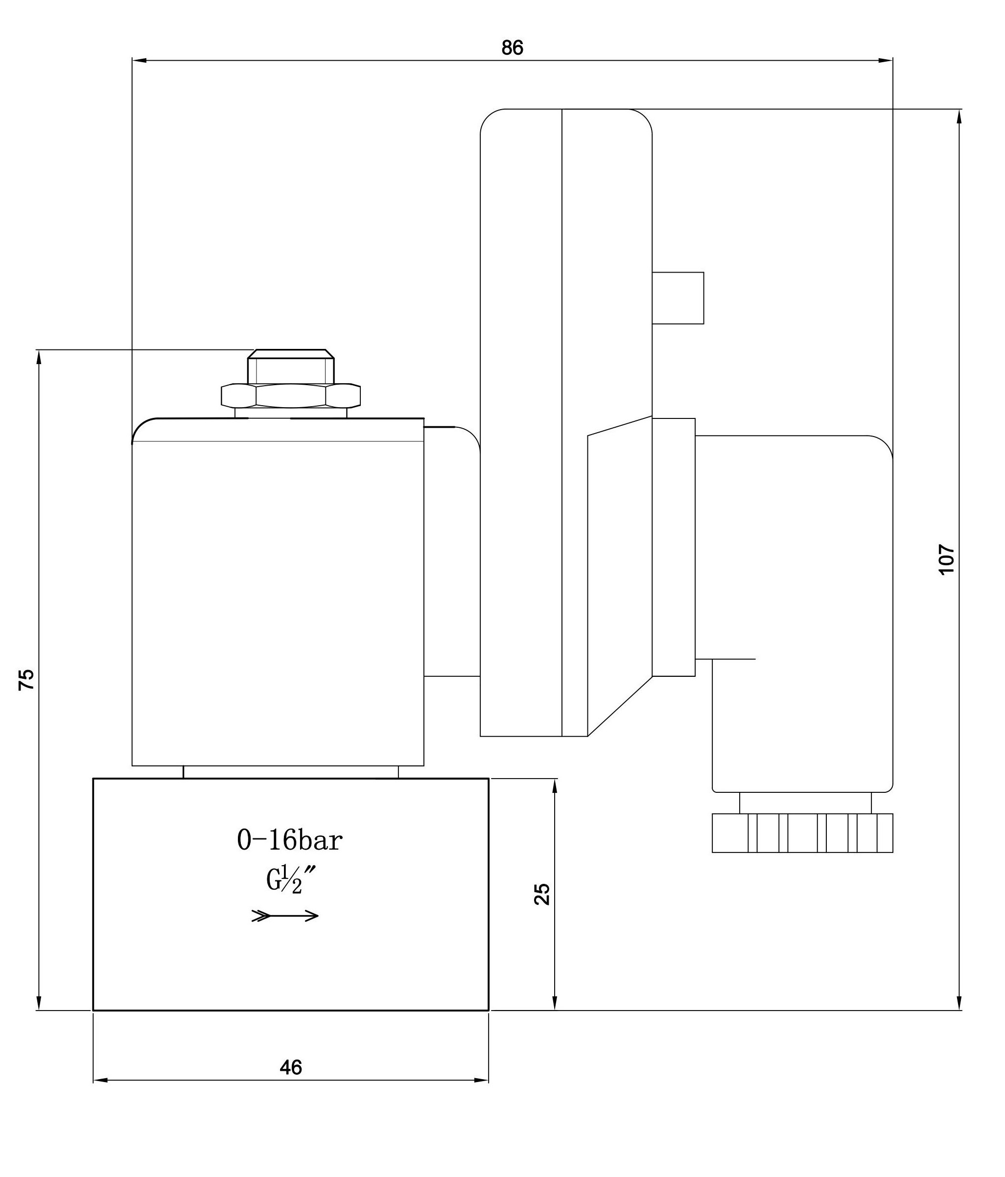 CS720电子排水阀系列（黄铜）