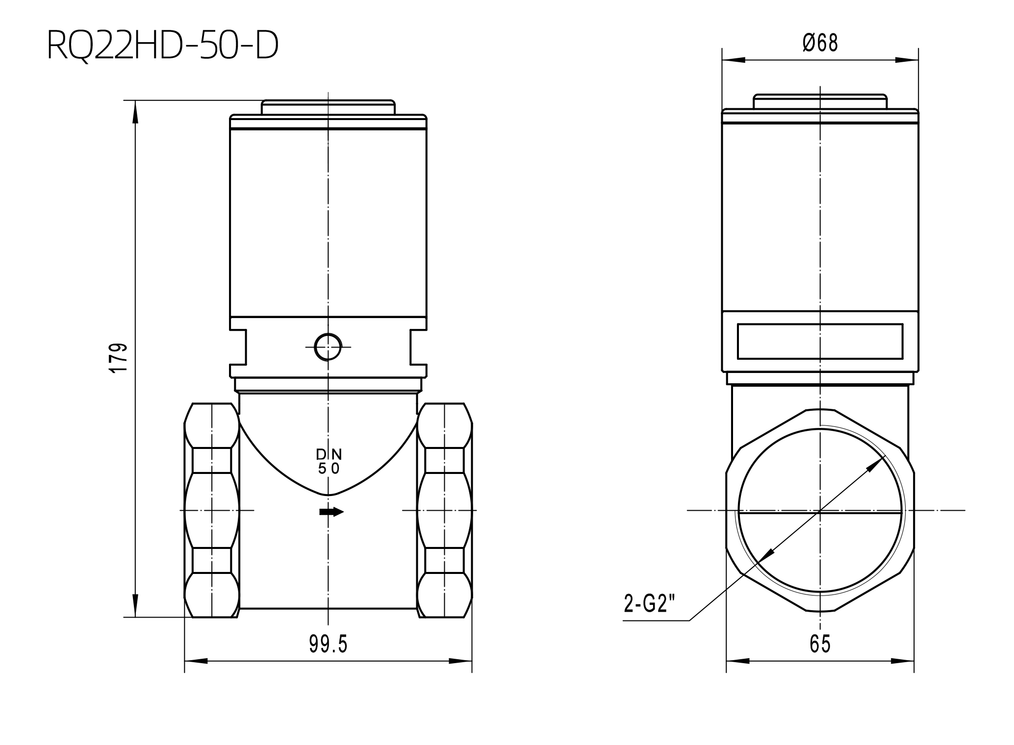 RQ22HD二位二通气控流体直角阀系列