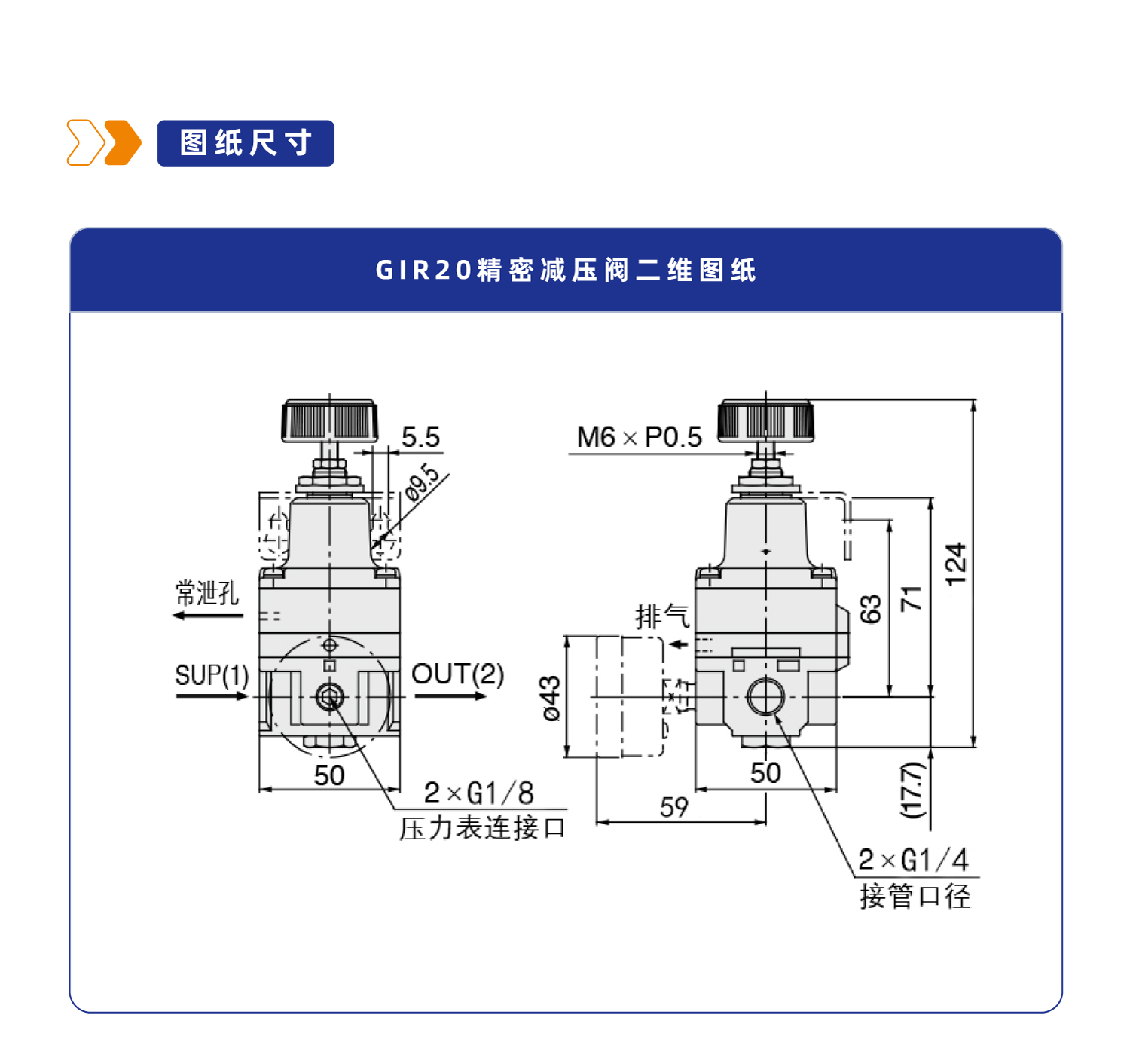 GIR20精密减压阀
