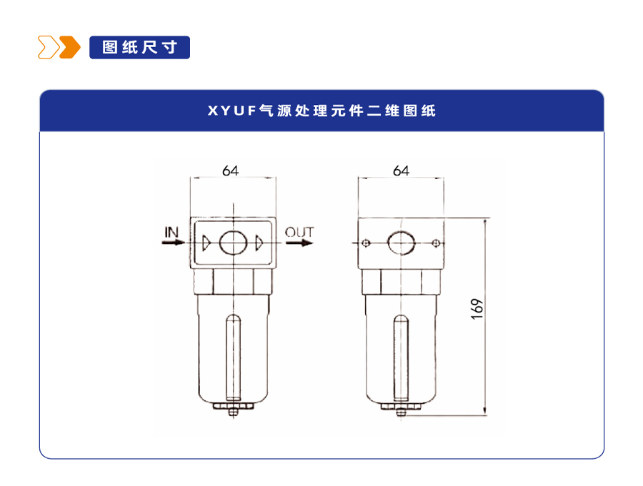 气源处理件XYUF过滤器