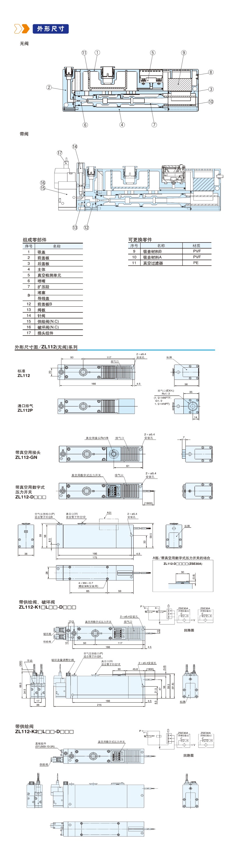 ZL112多级真空发生器