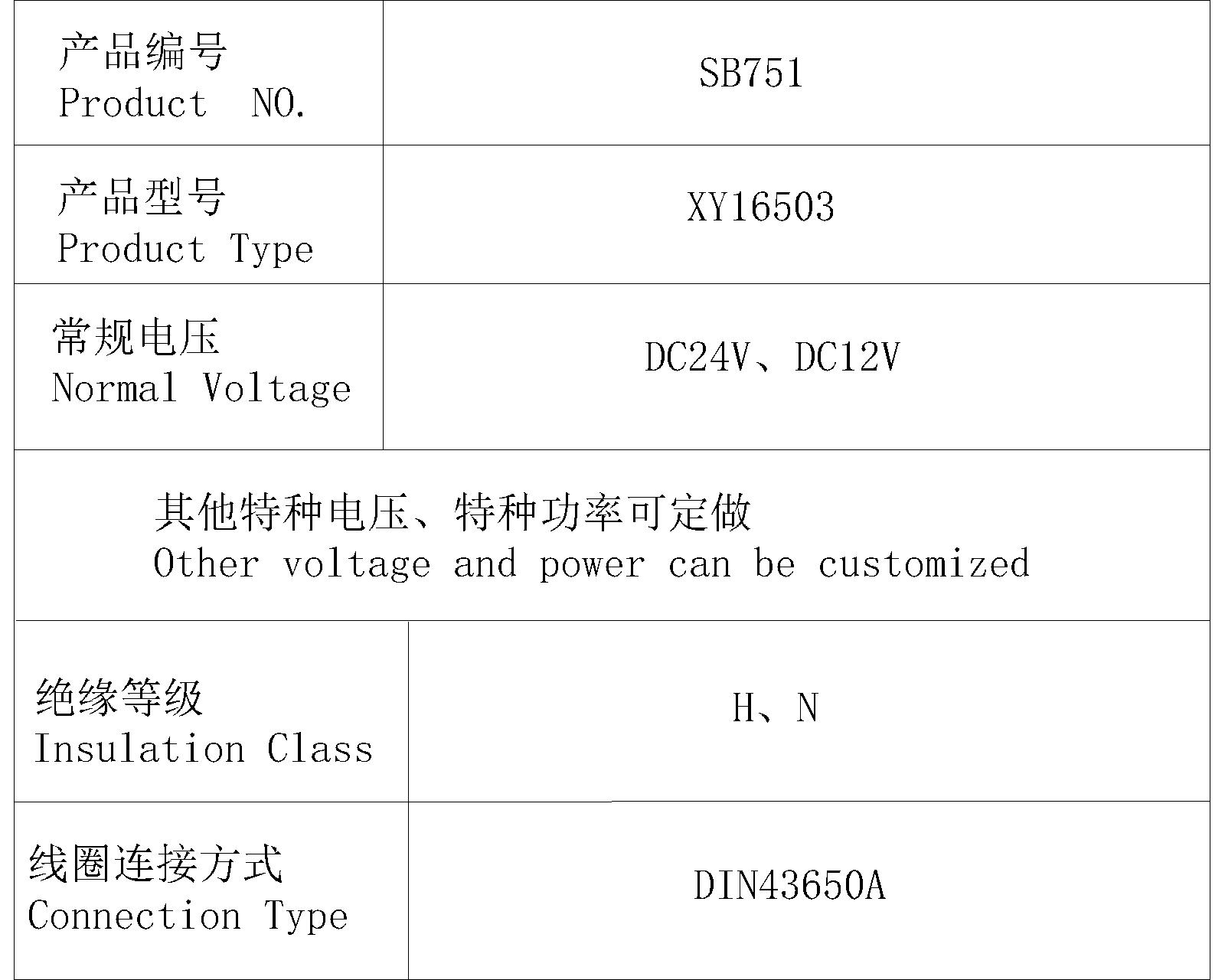 SB751/XY16503系列热塑线圈