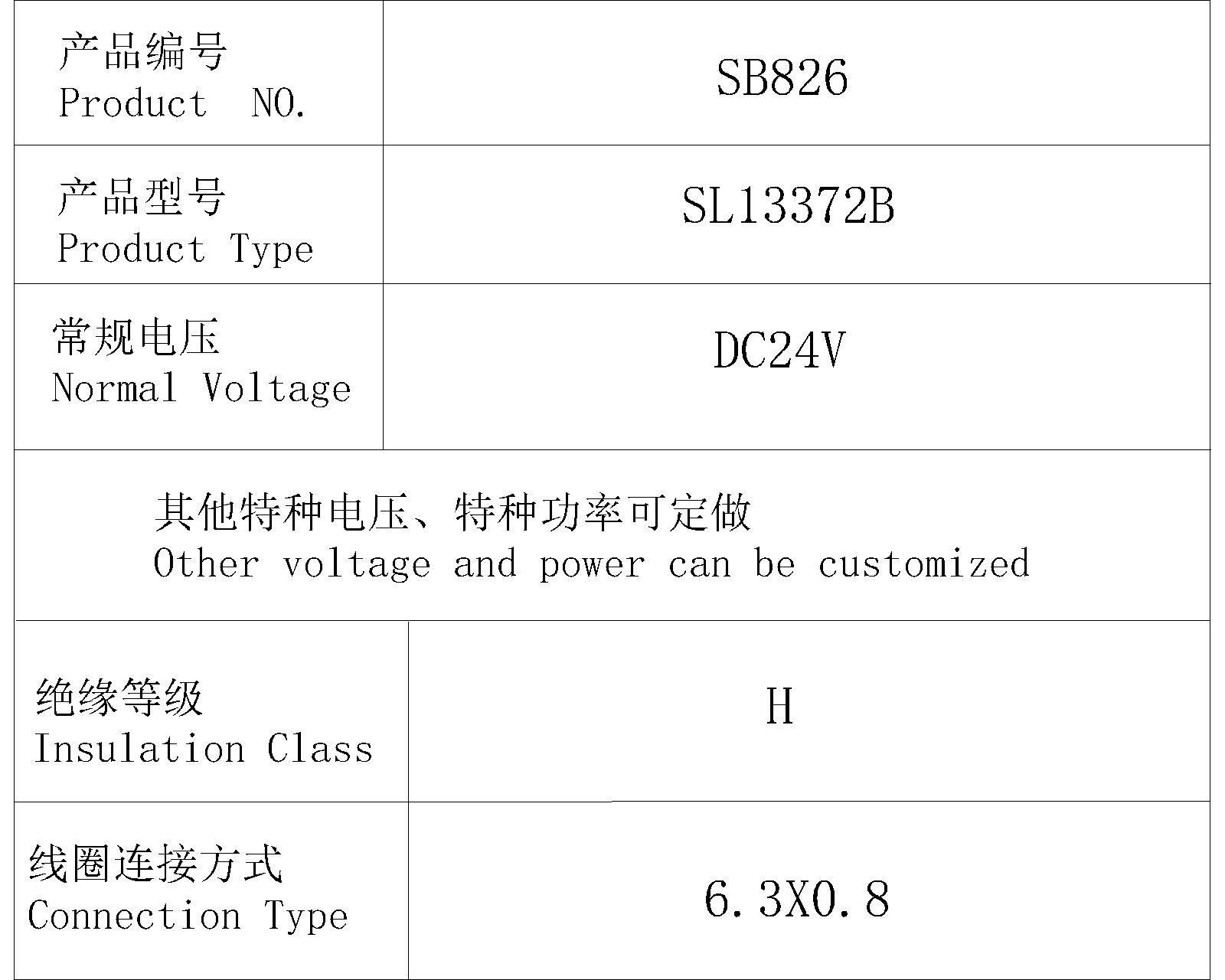 SB826/SL13372B系列热塑线圈