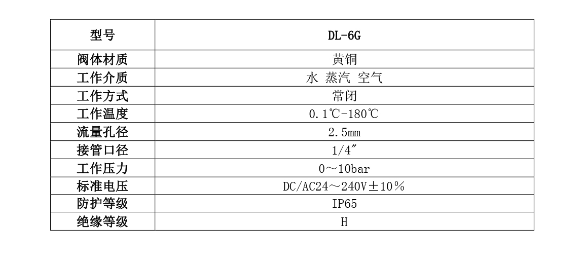DL-6G二位二通蒸汽阀
