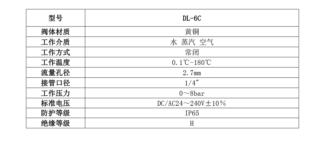 DL-6C二位二通蒸汽阀