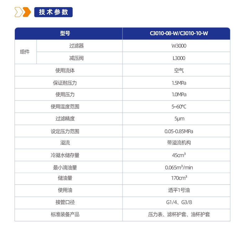 C3010-W二联件