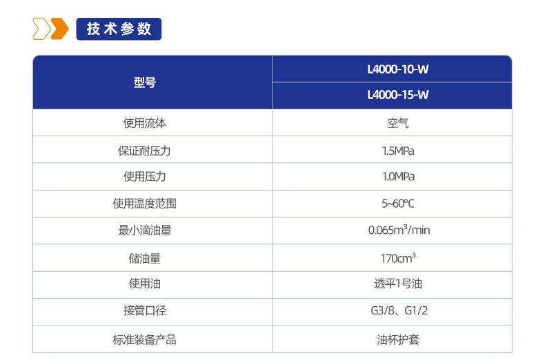 L4000-W油雾器