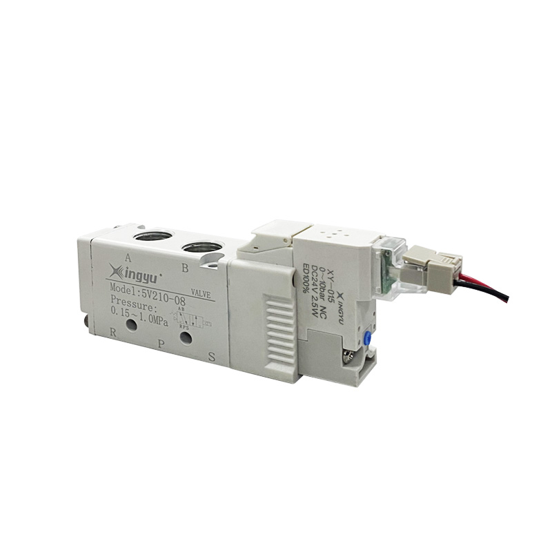 5V210二位五通管接式换向阀